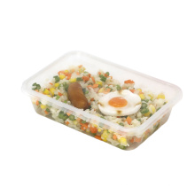 clear PP microwave food container disposable take our food box container